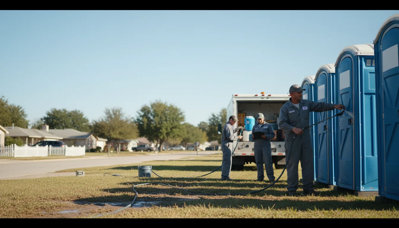 Long-Term Portable Toilet Rental in Bowling Green, OH near me